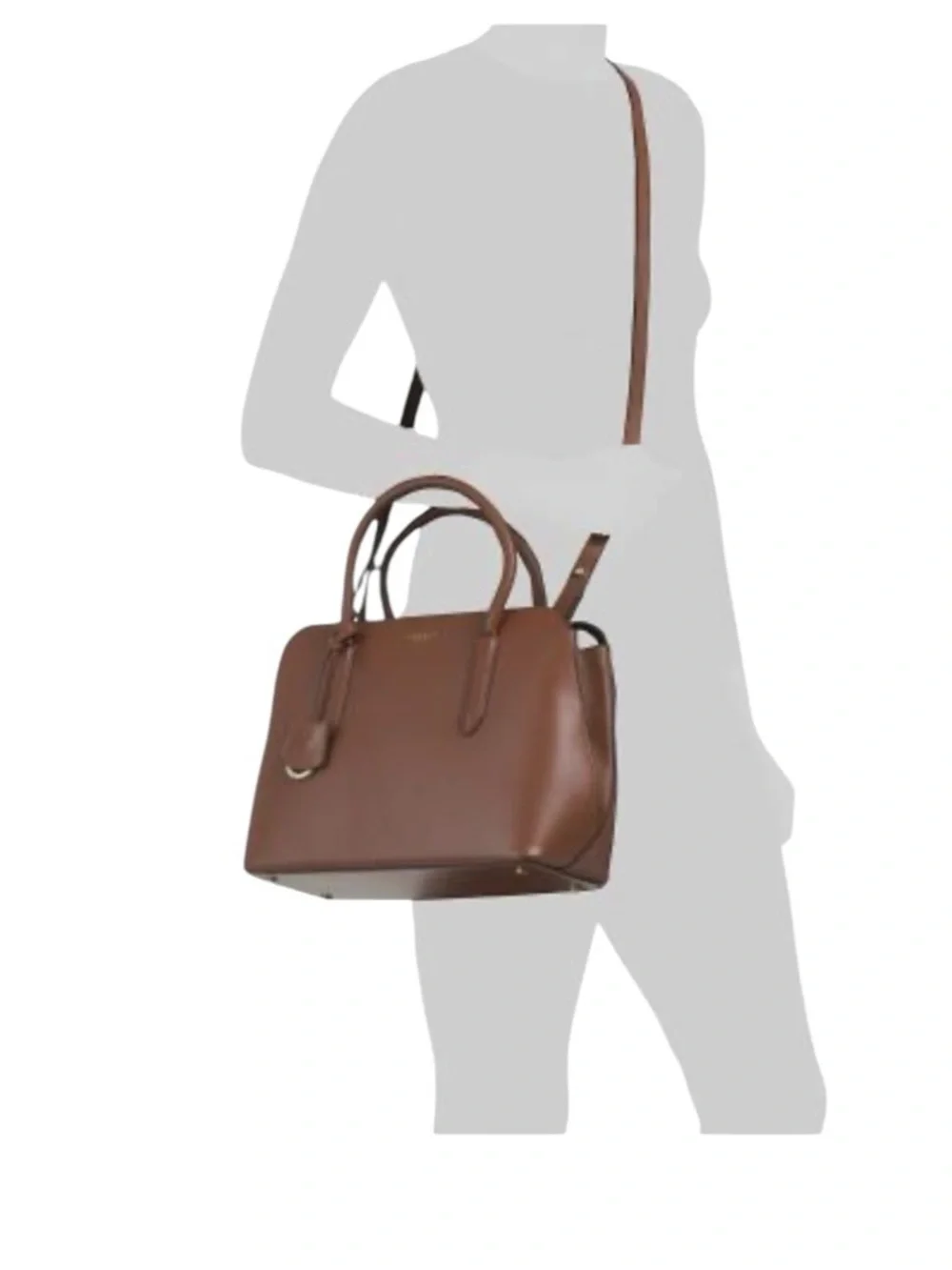 RADLEY LONDON Brown leather liverpool street medium satchel